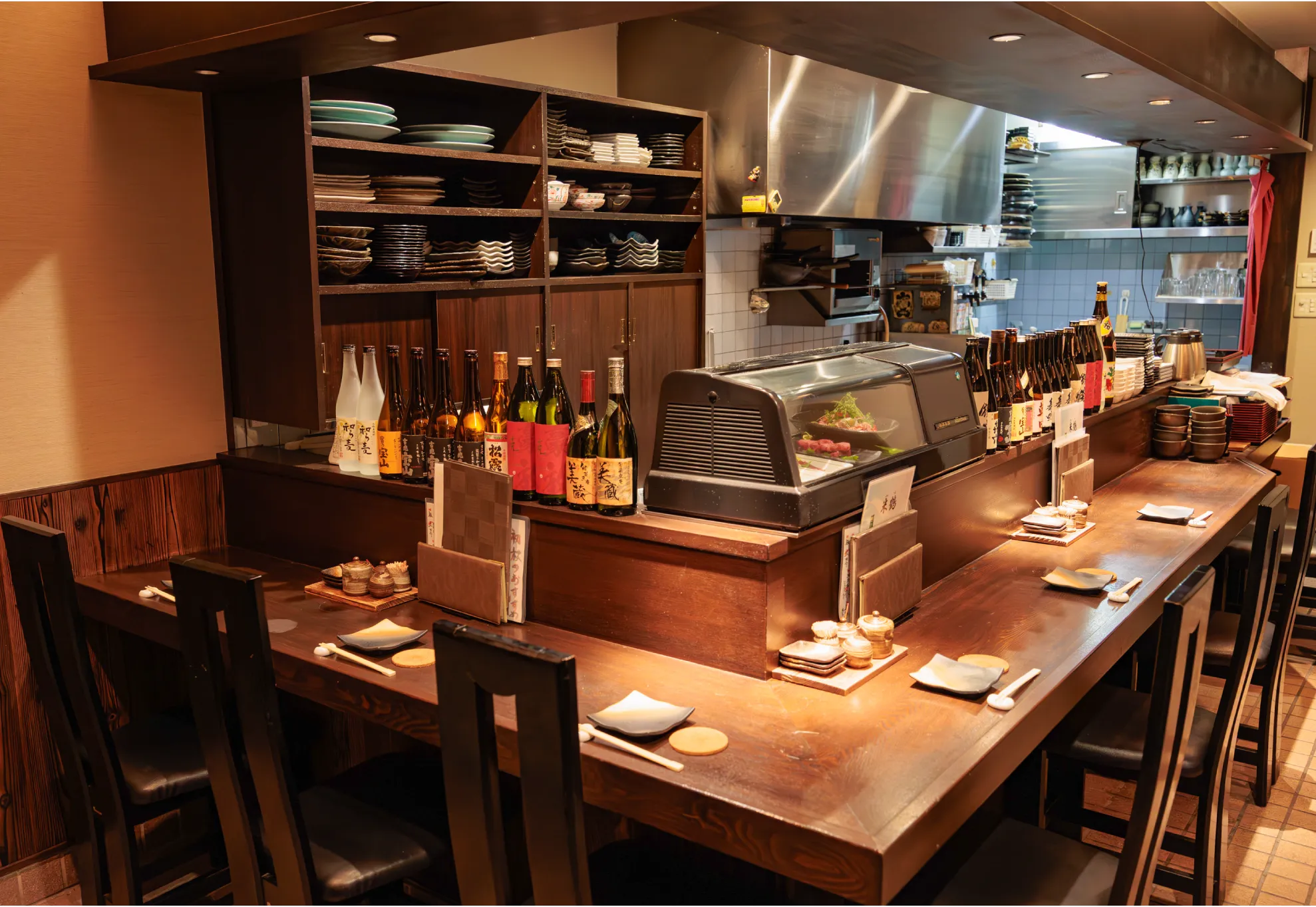 カウンター席